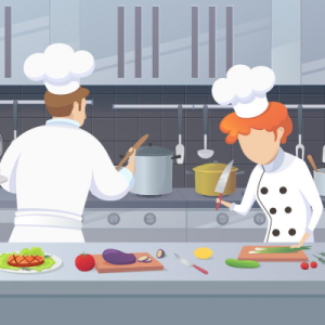 Cocina y gastronomía 6. Gestión y dirección del departamento de cocina -  contenido online